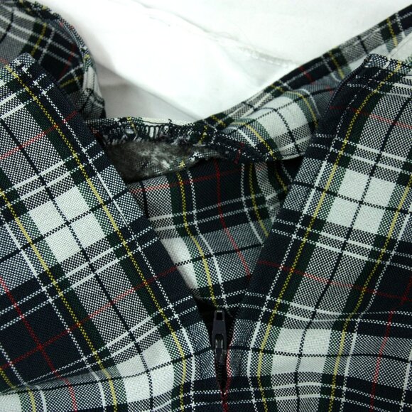 Flynn & OHara Girls Plaid Tartan Wrap Mini Skirt Skort Shorts School Uniform 8 - Picture 7 of 8